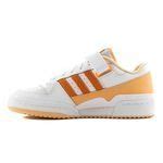 adidas sneakers wit met oranje